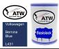 Preview: Volkswagen, Bernina Blue, L431: 500ml Lackdose, von ATW Autoteile West.